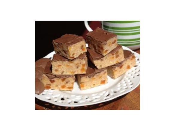 Shelley's Apricot and Chocolate Slice