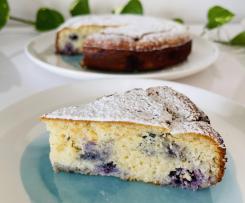 Easy Gluten Free Blueberry & Ricotta Cake