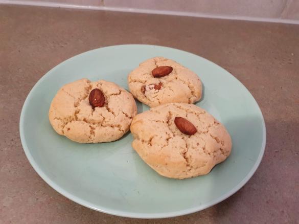 Vegan Salted butter almond cookies