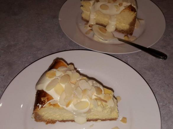 Baked Lemon Cheesecake