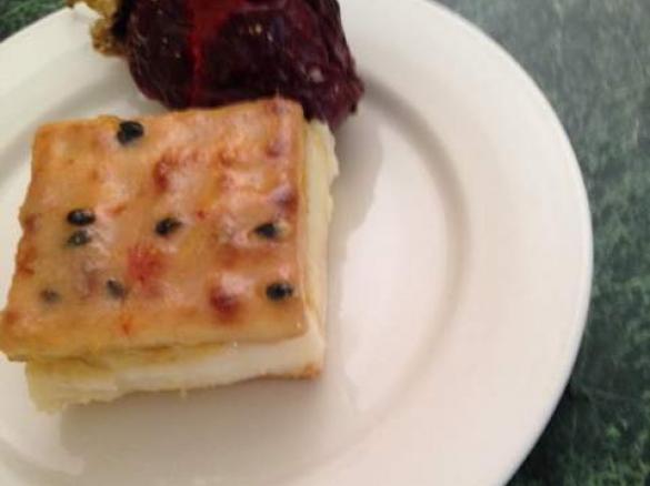 Passionfruit slice - JJ's Spicy Thermo Kitchen