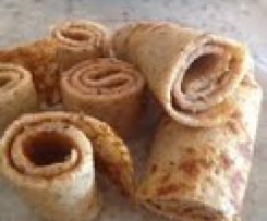 Healthy Chia and Coconut crepes