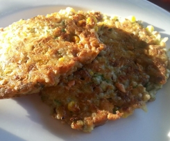 Crunchy Coriander and Peanut Fritters (GF/DF)