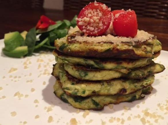 Spinach & Ricotta Savoury Fritters