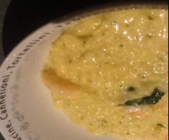 Creamy Garlic Prawn Risotto