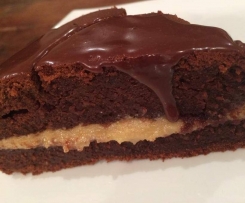 Chocolate Peanut Butter Cake