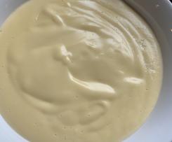 Thick and creamy sugar free custard