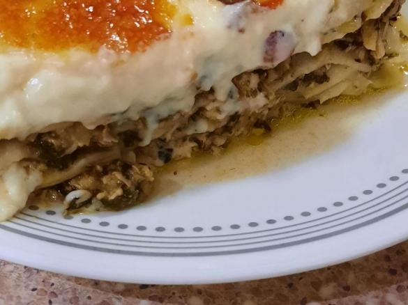 Chicken and Spinach Lasagna