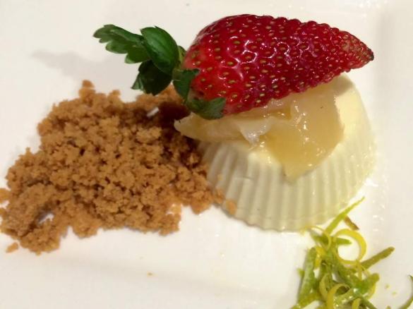 Deconstructed Mexican Lime Cheesecake