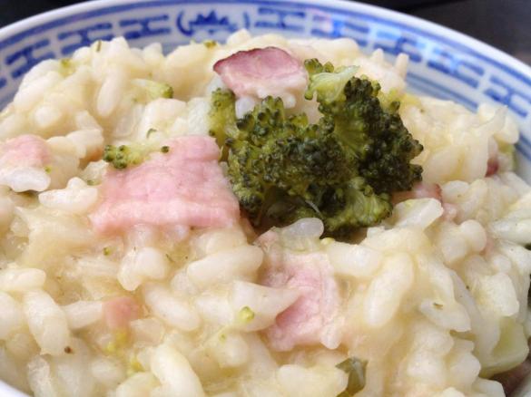 Bacon & Brocolli Risotto