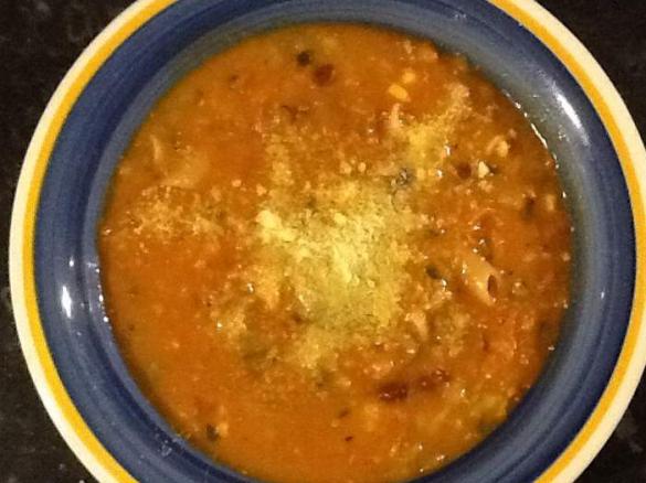 My hearty and delicious Minestrone soup