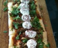 Middle Eastern Lamb Pide