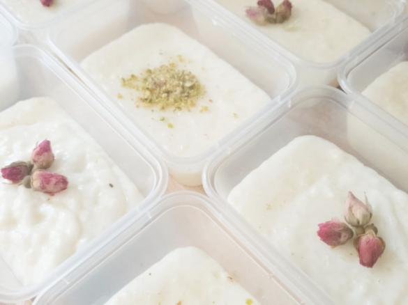 Janine's Rez B Haleeb (Rice Pudding)