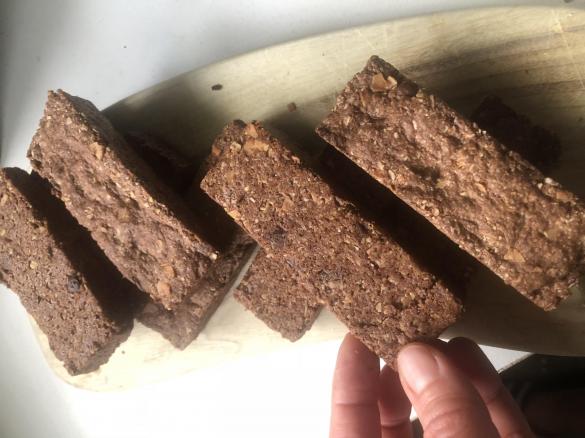 Bec's (Carmen's) Oat Slice Choc Brownie