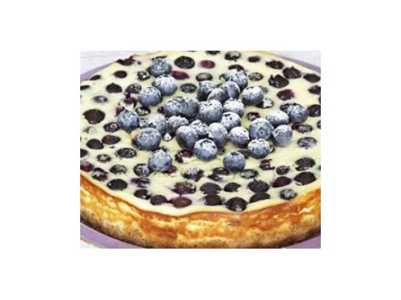 Baked Blueberry Cheesecake 