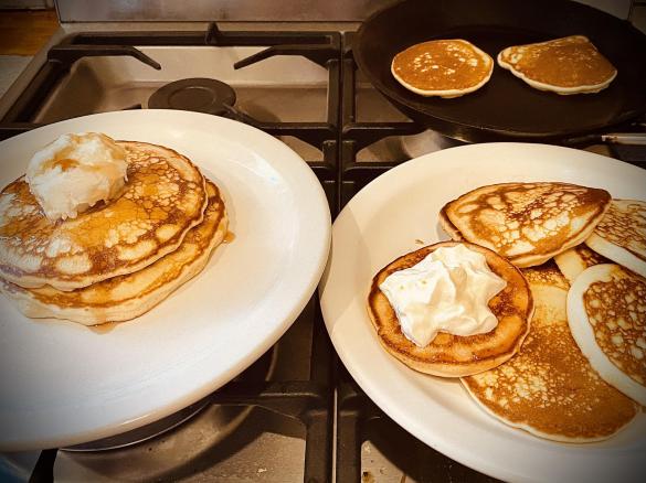5 Minute Pancakes & Pikelets