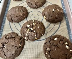 Chocolate Choc Chip Cookie Explosion