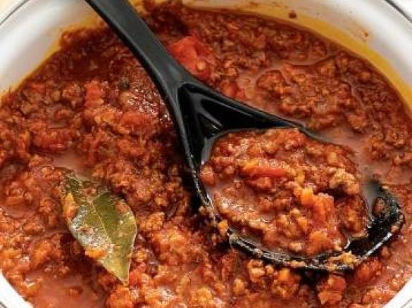 Rich and Hearty Bolognese w zoodles (paleo, grain-free, gluten-free, egg-free)