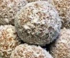 Lemon Slice Protein Balls