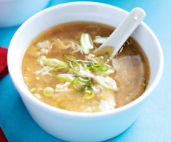 Chicken and sweet corn soup