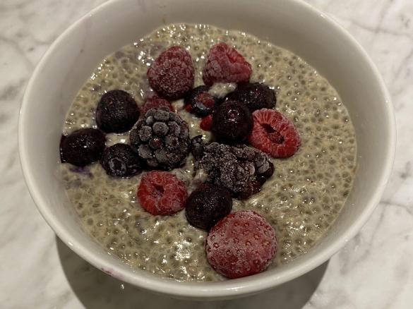 Chia Custard Pudding - adapted from Pete Evans recipe (Paleo)