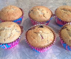 Blueberry muffins