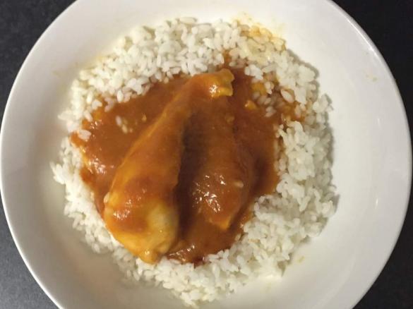 Child-friendly Apricot chicken (smooth sauce)