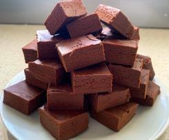 Melt In Your Mouth Peppermint Fudge