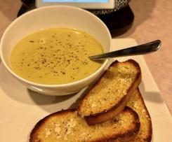 Blue cheese & Broccoli soup