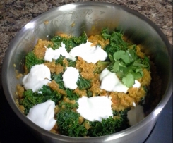 Kale & Sweet Potato Quinoa Pilaf