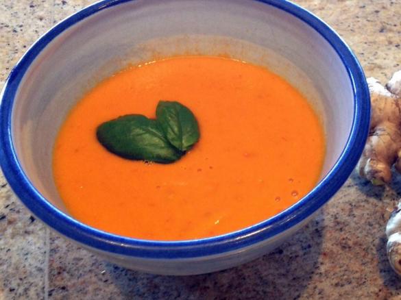 Tomato Coconut Soup