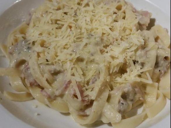 Creamy Bacon Carbonara