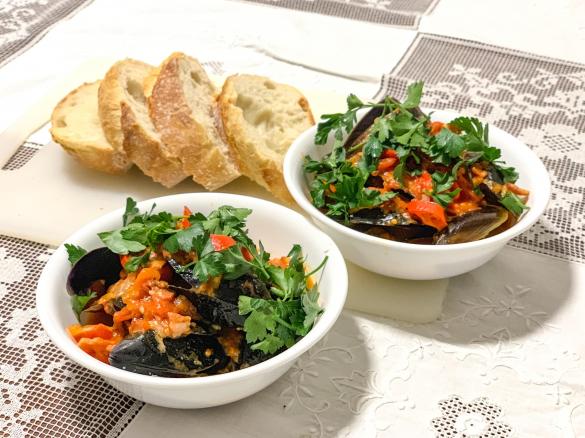 Chilli Mussels