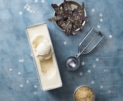 Peanut butter gelato