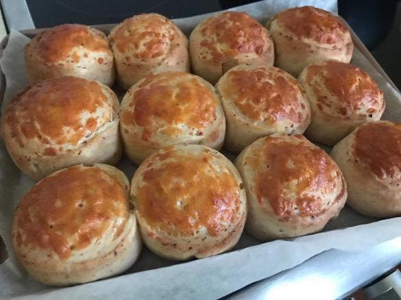 Cheese and Bacon Scrolls