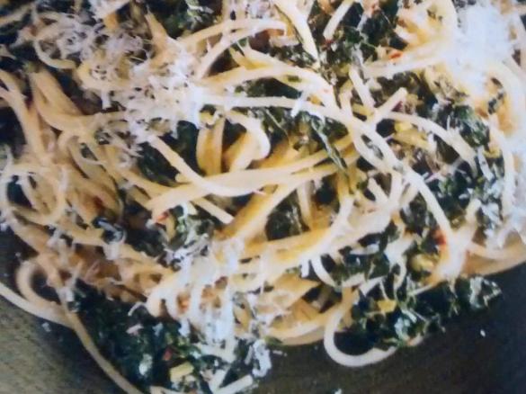 Silverbeet Spaghetti with Lemon and Mascarpone