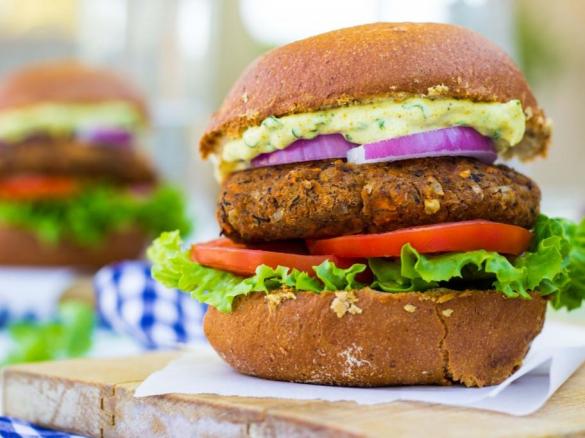 Brown Rice & Lentil Burgers