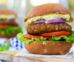 Brown Rice & Lentil Burgers