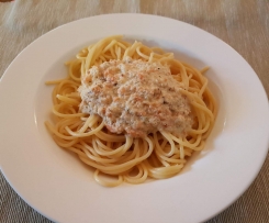 Smoked Salmon Fettucinni