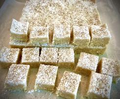 Salted Cashew and Coconut Slice