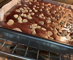 Chocolate Banana Brownie Cake