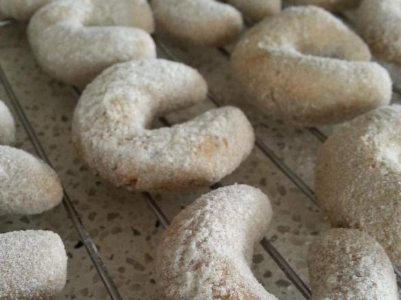 Coffee & Hazelnut Horseshoe Biscuits