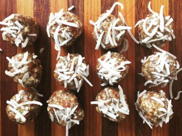 Salted Caramel Bliss Balls