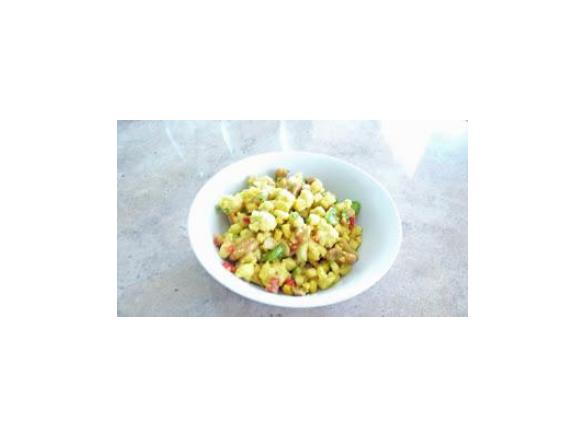 Creamy Curried Cauliflower Salad