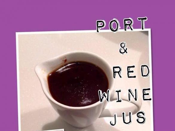 PORT & RED WINE JUS/REDUCTION