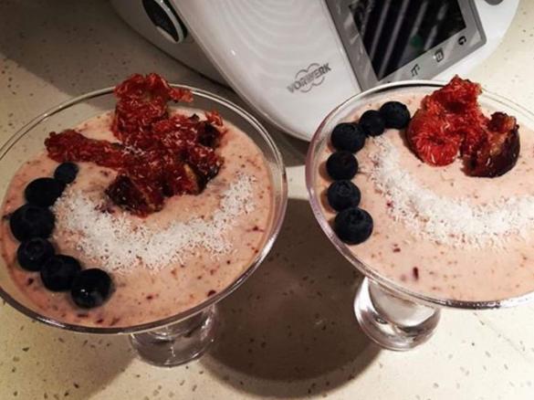 Paleo Fig, Banana and Coconut Ice Cream