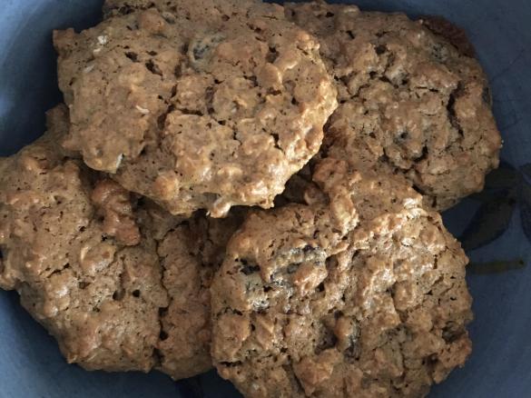Oatmeal Sultana Cookies