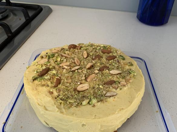 Almond and Carrot Cake