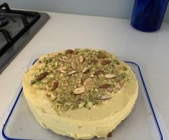 Almond and Carrot Cake
