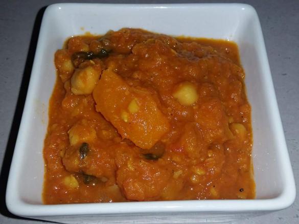 Chickpea and Pumpkin Curry